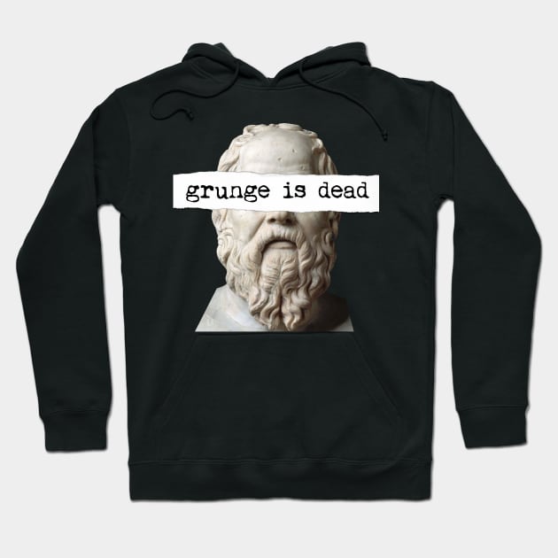 Grunge is dead hoodie clearance